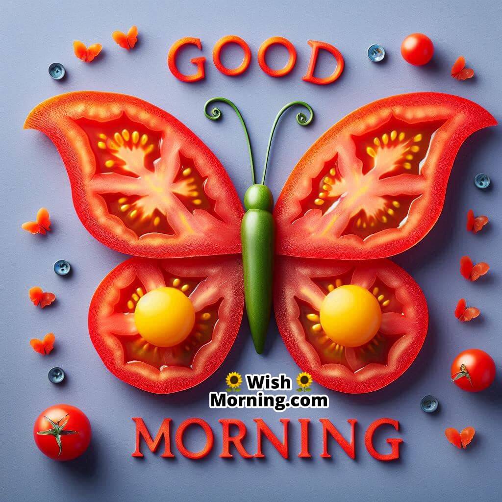 Tomato Butterfly Morning