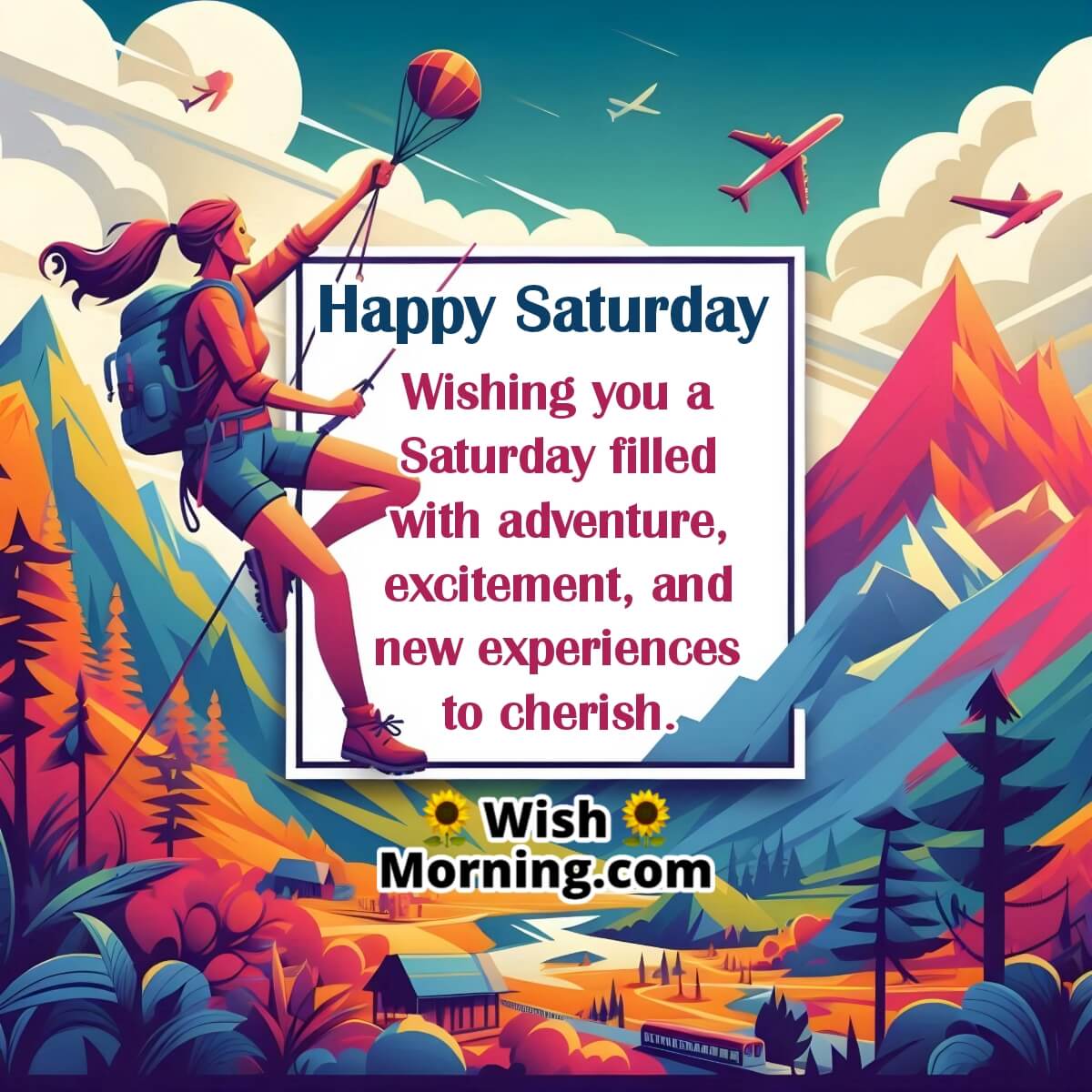 Wishing Happy Saturday Message