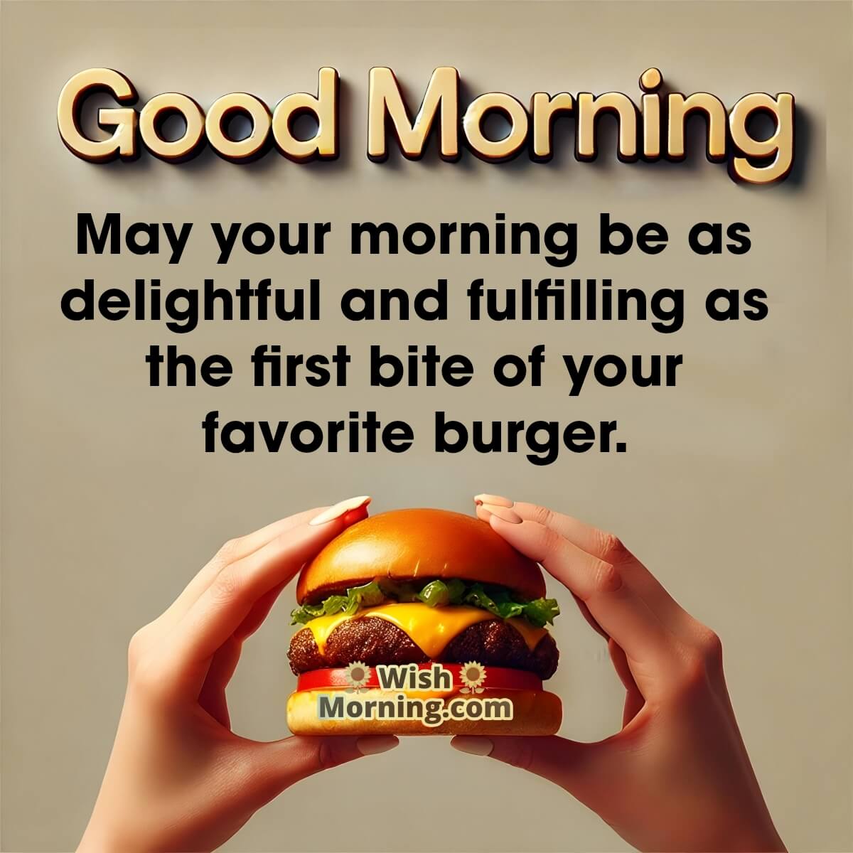 Delightful Morning Burger