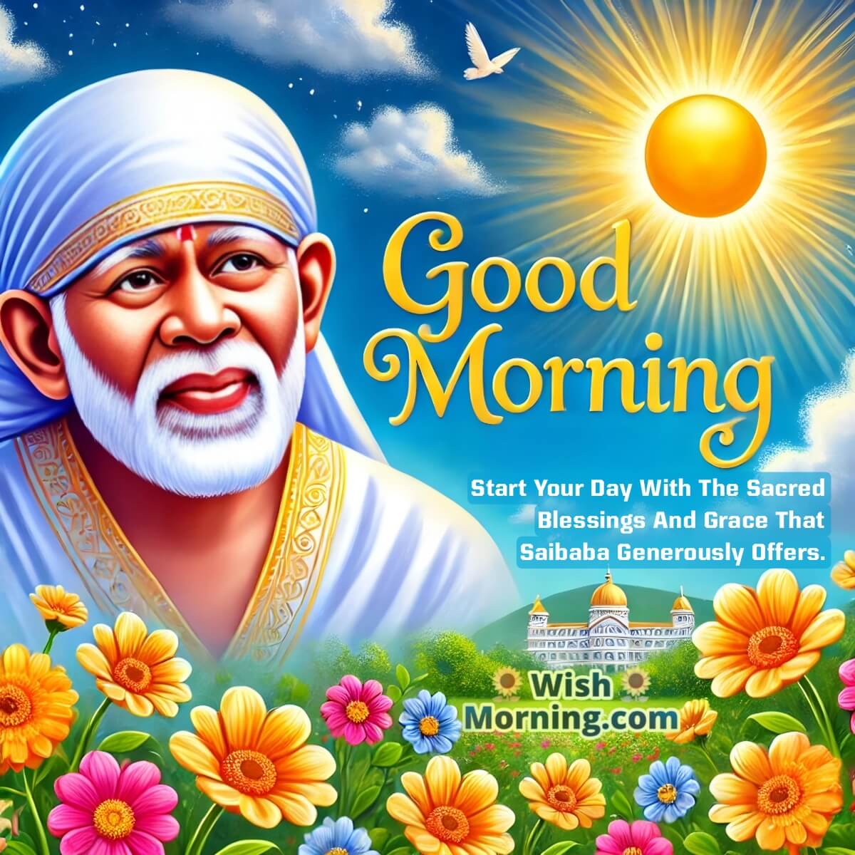 Good Morning Blessings Of Saibaba