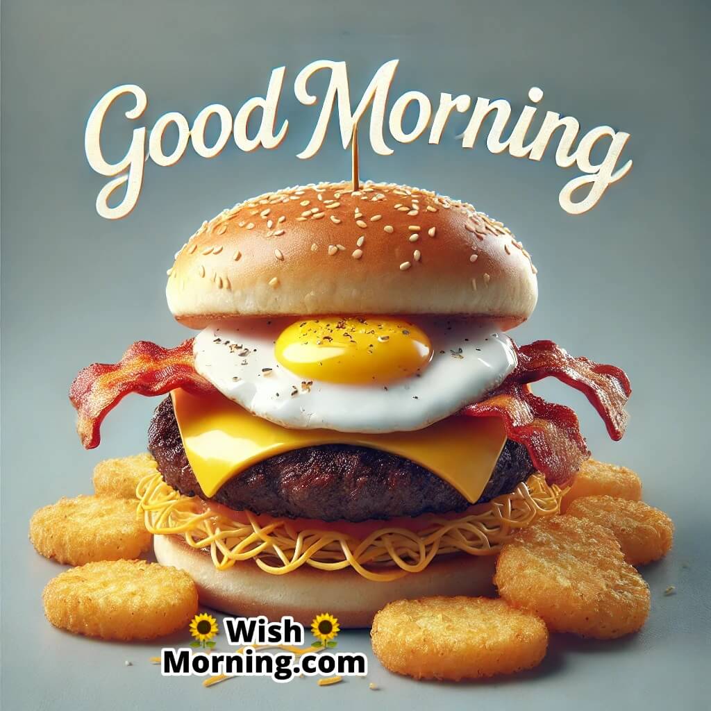 Good Morning Classic Breakfast Burger