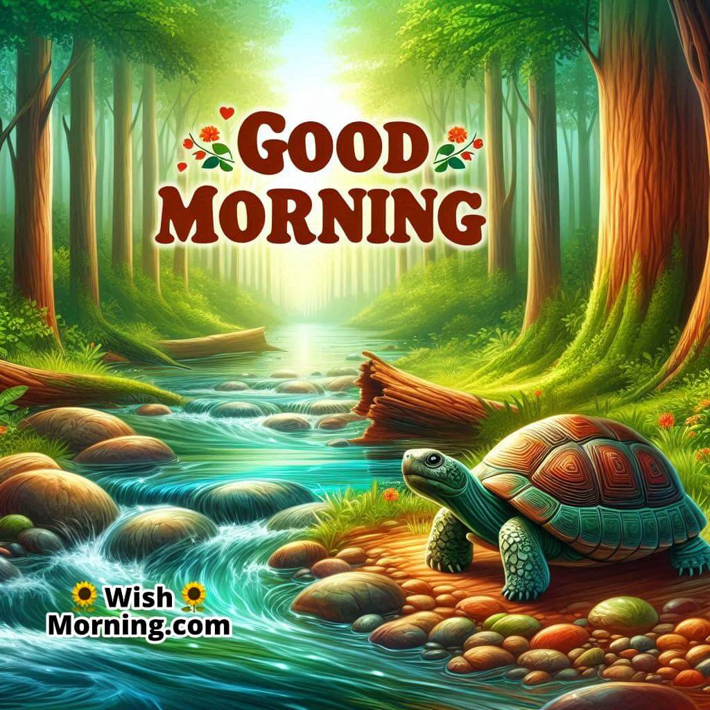 Good Morning Forest Tortoise