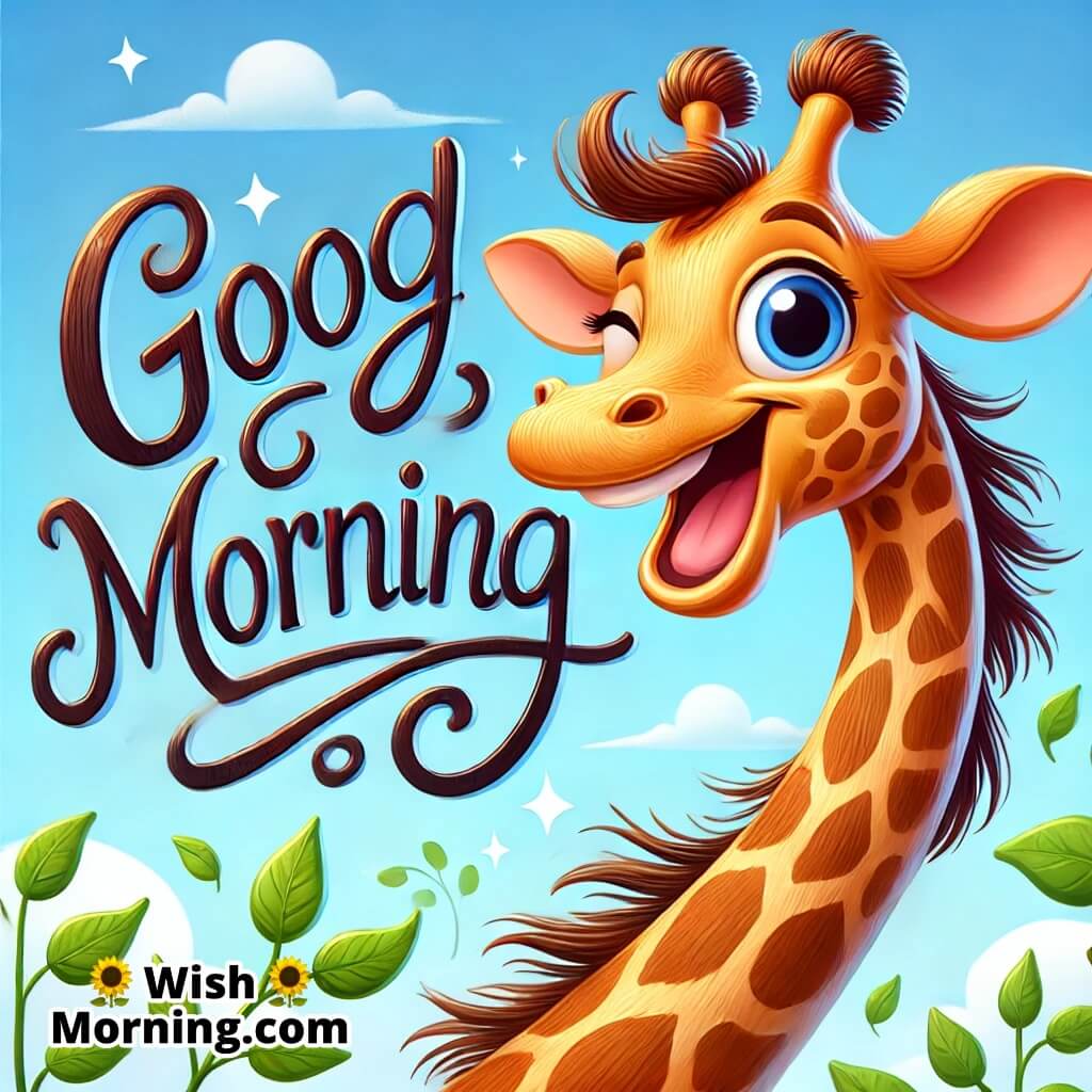 Good Morning Giggling Giraffe