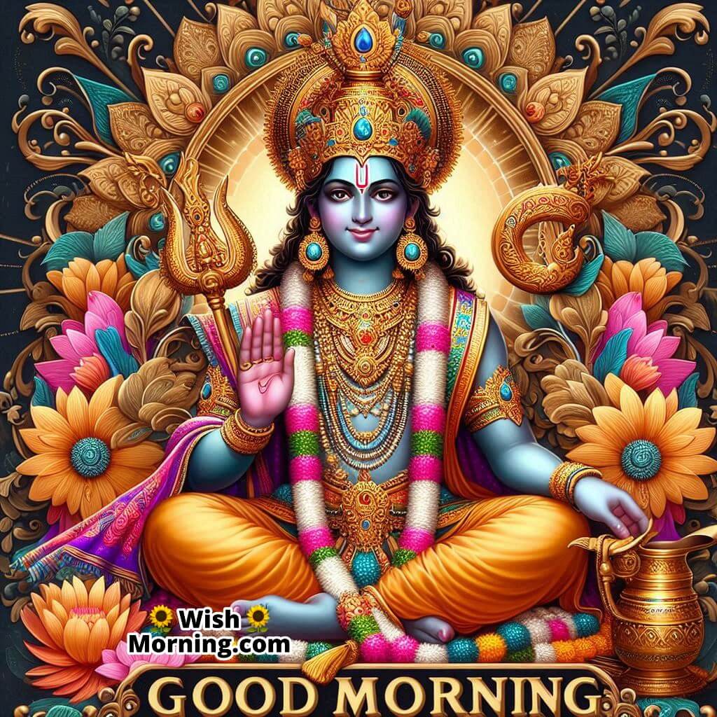 Good Morning God Vishnu