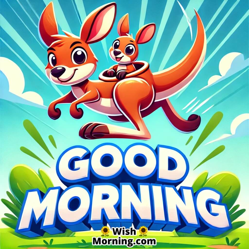 Good Morning Jumpy Kangaroo