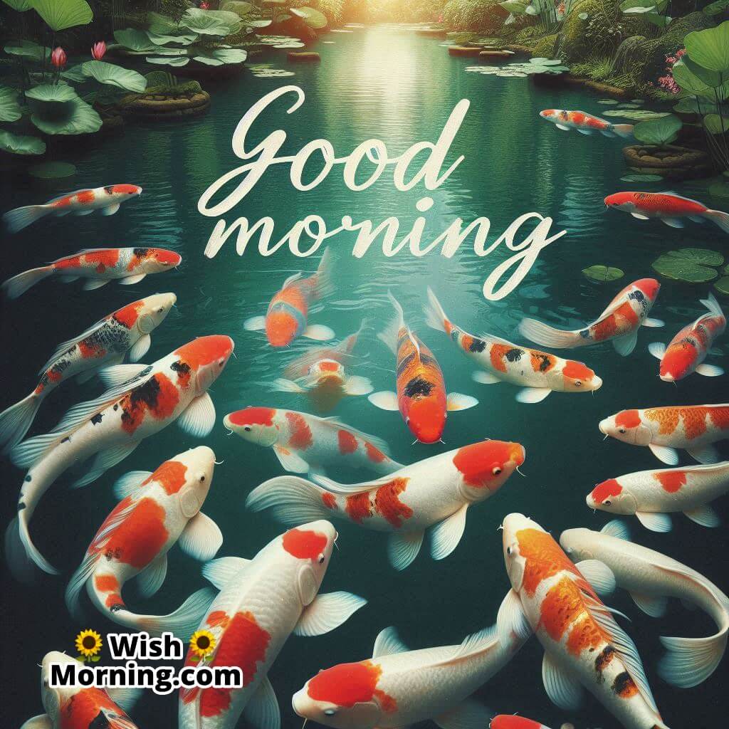 Good Morning Koi Fish