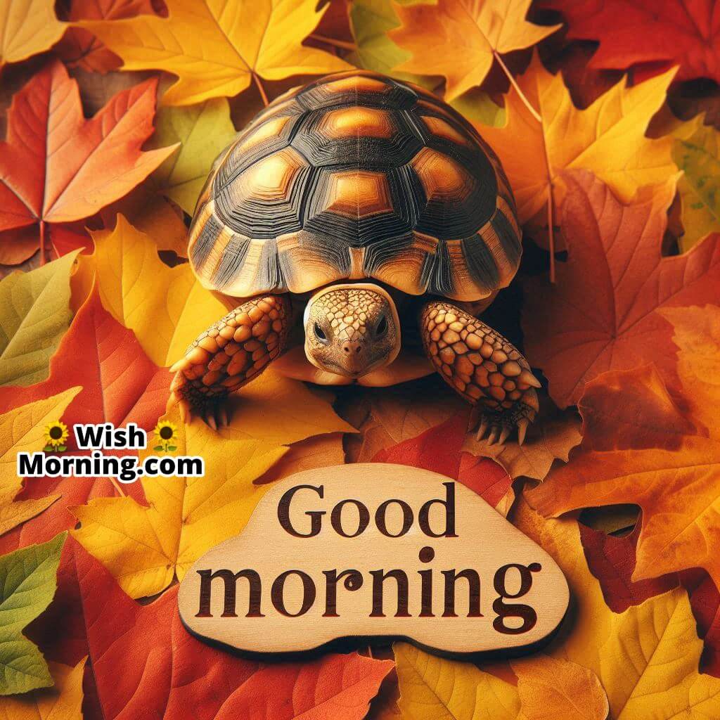 Good Morning Leafy Tortoise