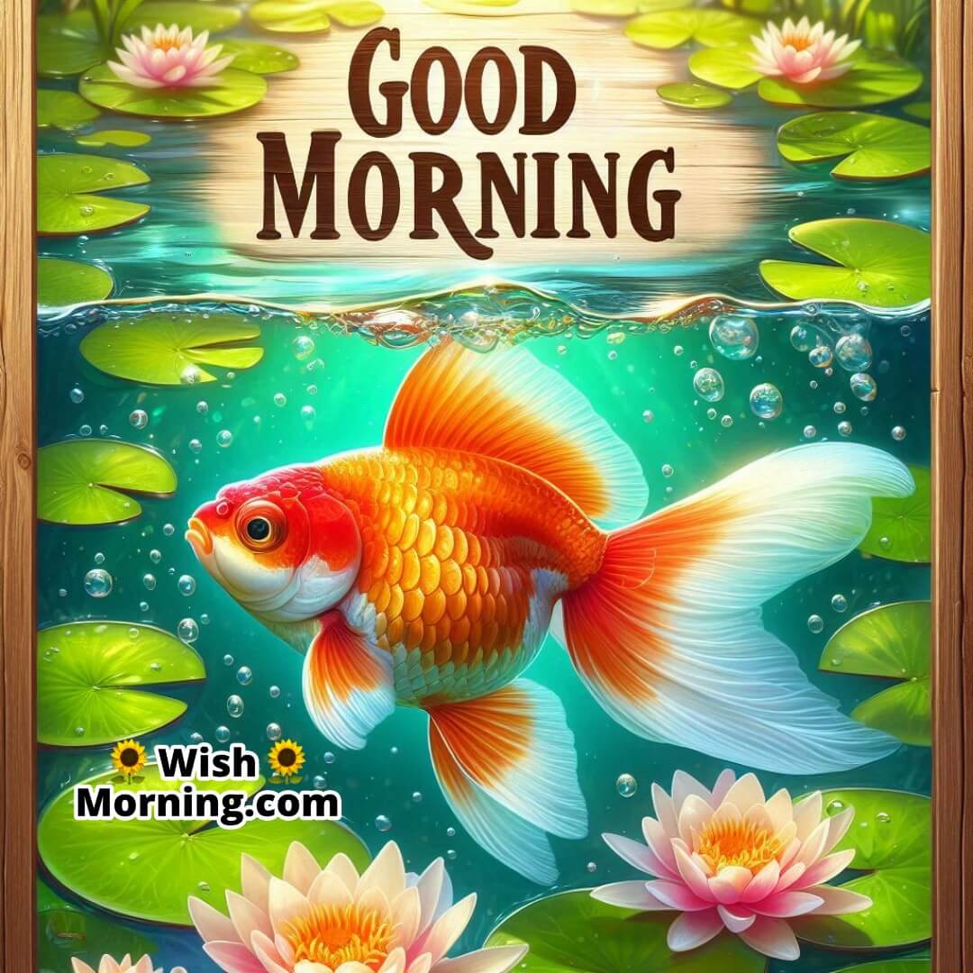 Good Morning Lily Pad Fish