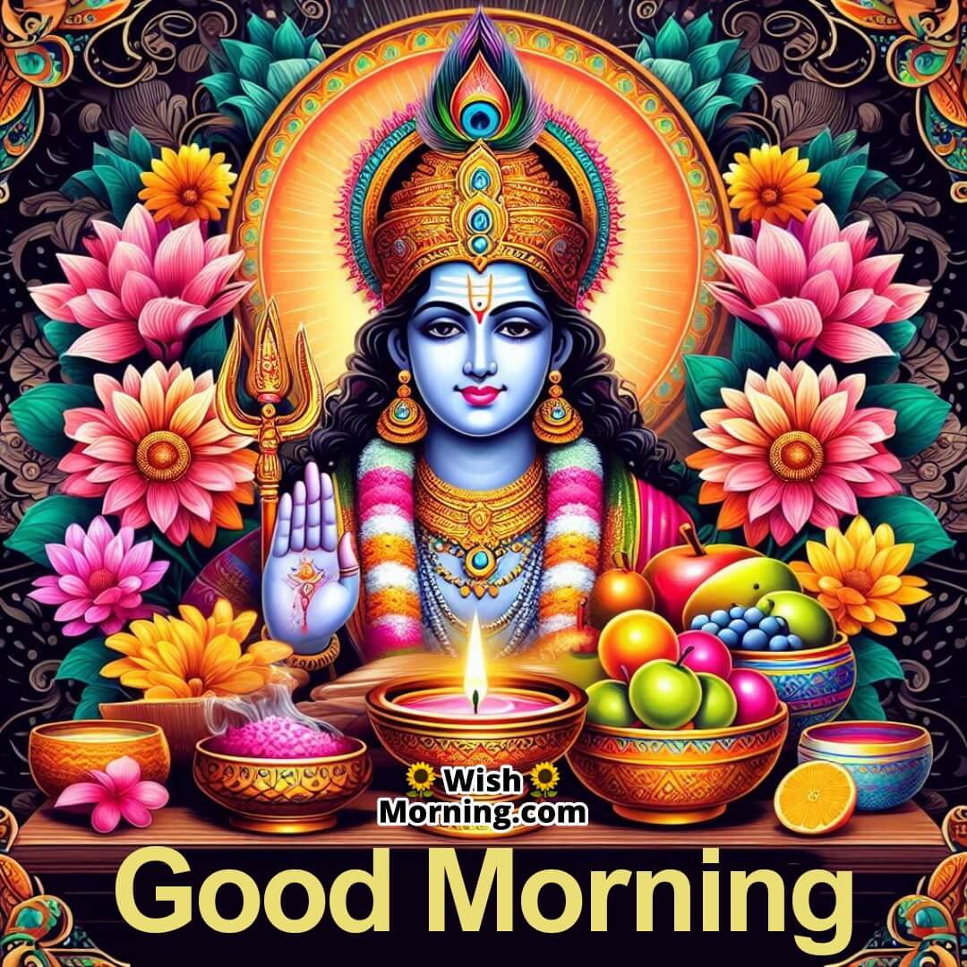 Good Morning Lord Vishnu Images