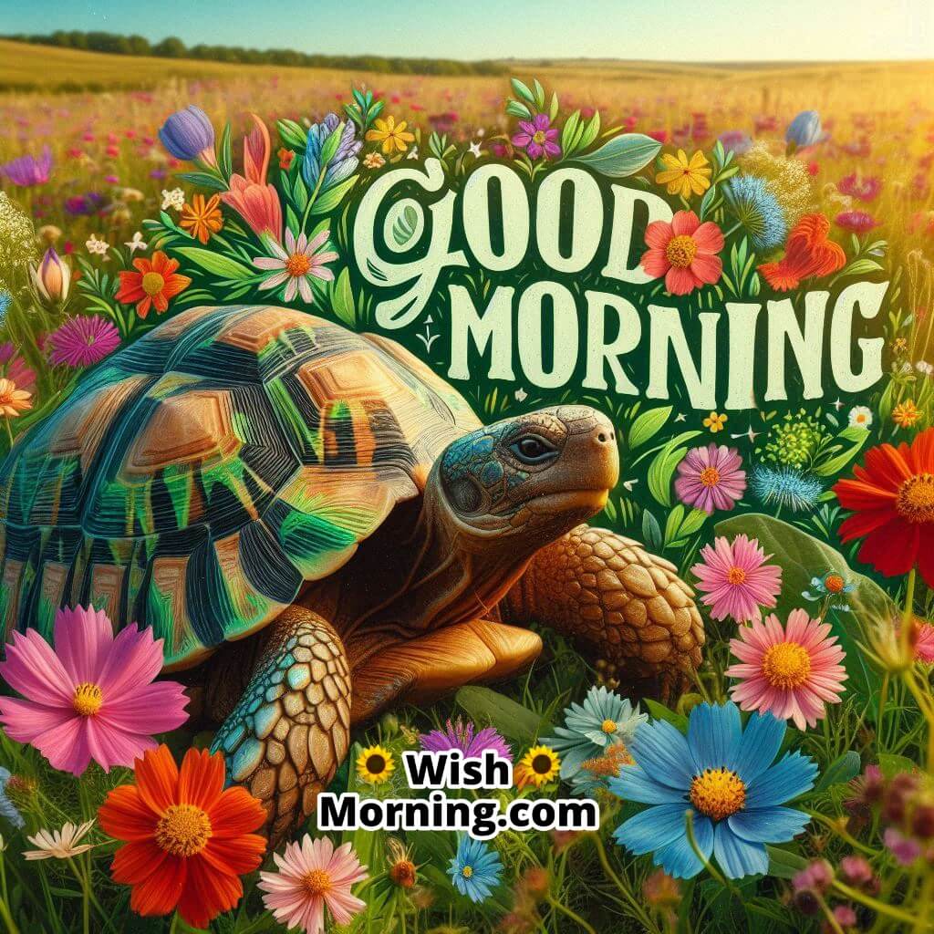 Good Morning Meadow Tortoise