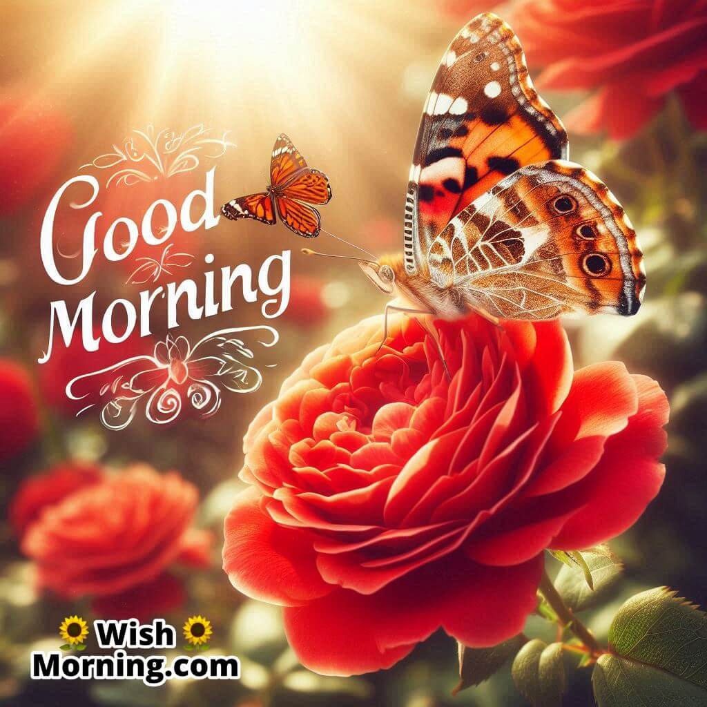 Good Morning Rose Butterfly