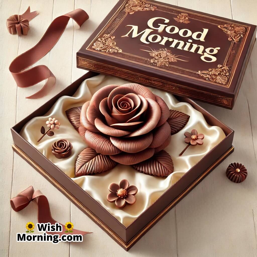 Good Morning Rose Chocolate Box