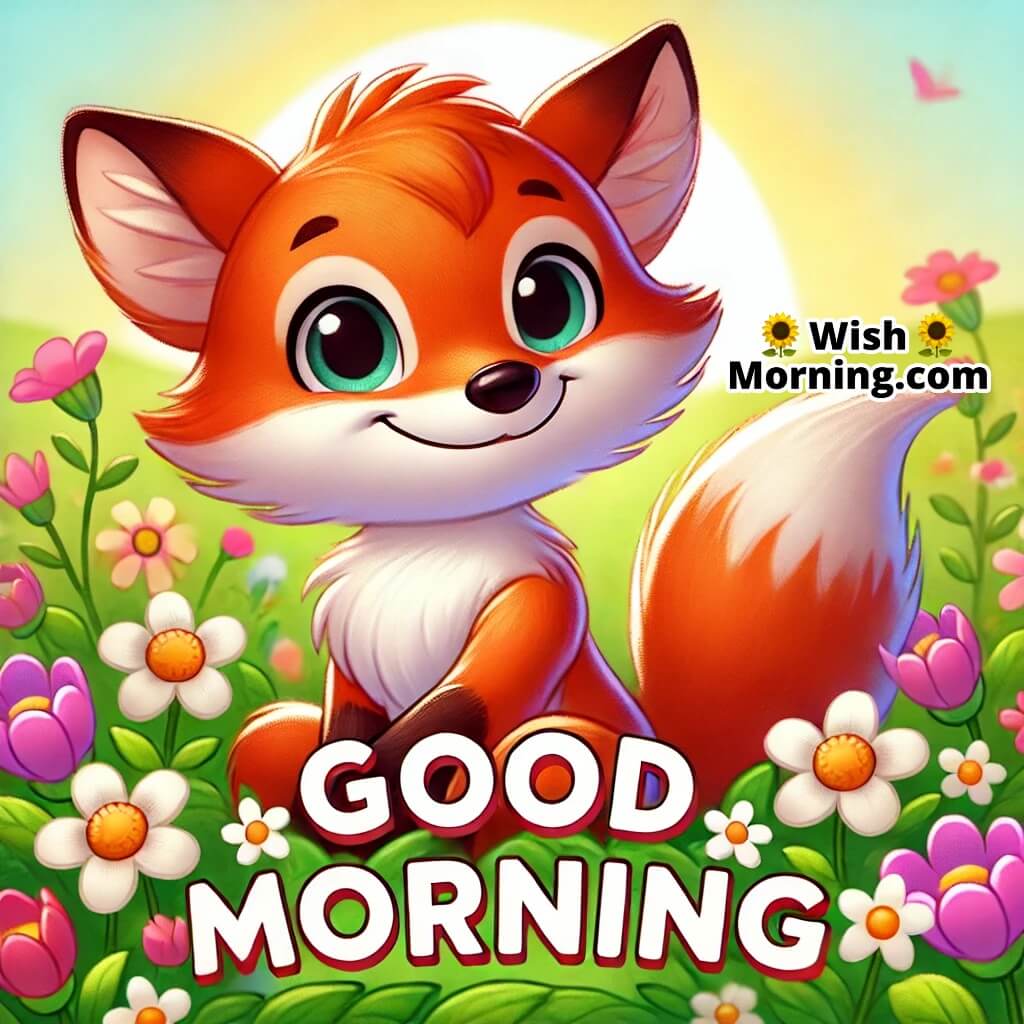 Good Morning Smiling Fox