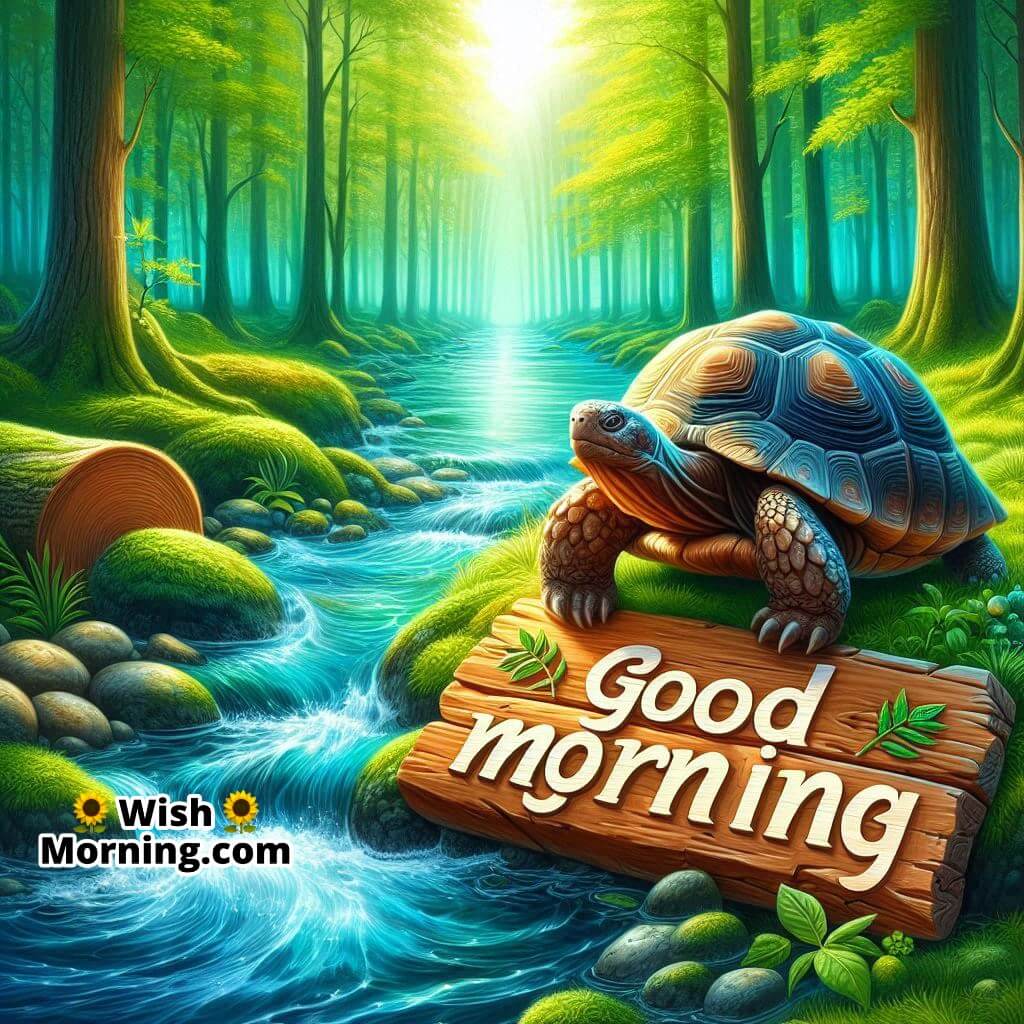 Good Morning Stream Tortoise