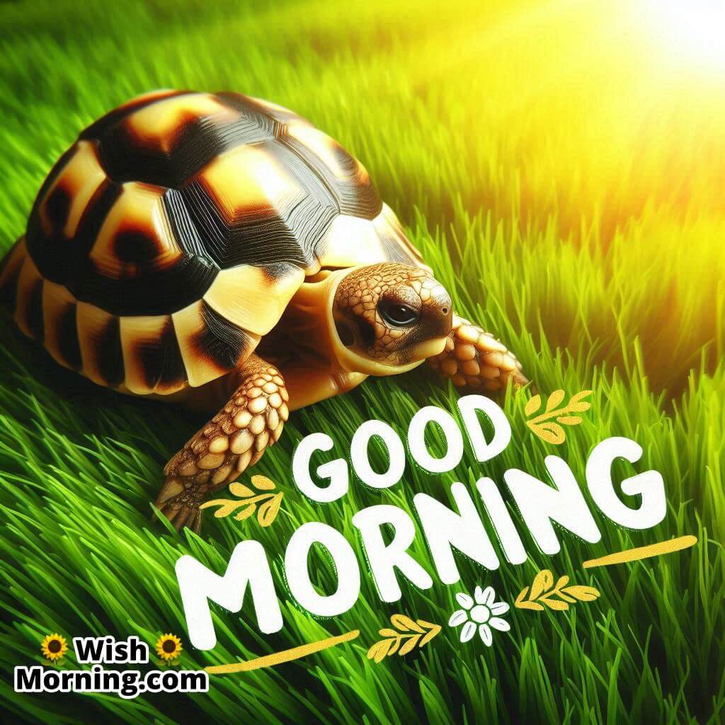 Good Morning Sunny Tortoise