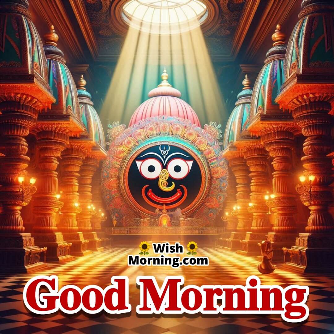 Good Morning Sunrise Blessings From Jagannath