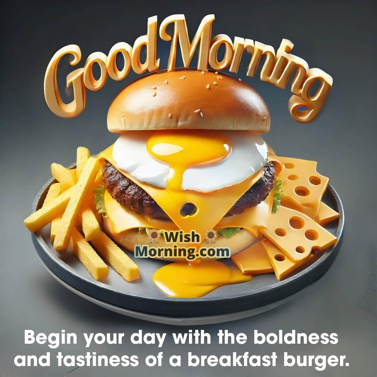 Good Morning Tasty Burger