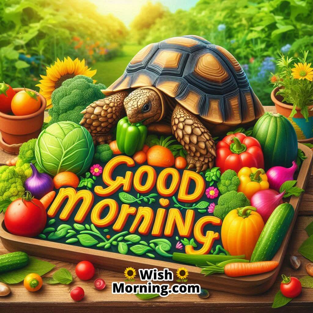 Good Morning Veggie Tortoise