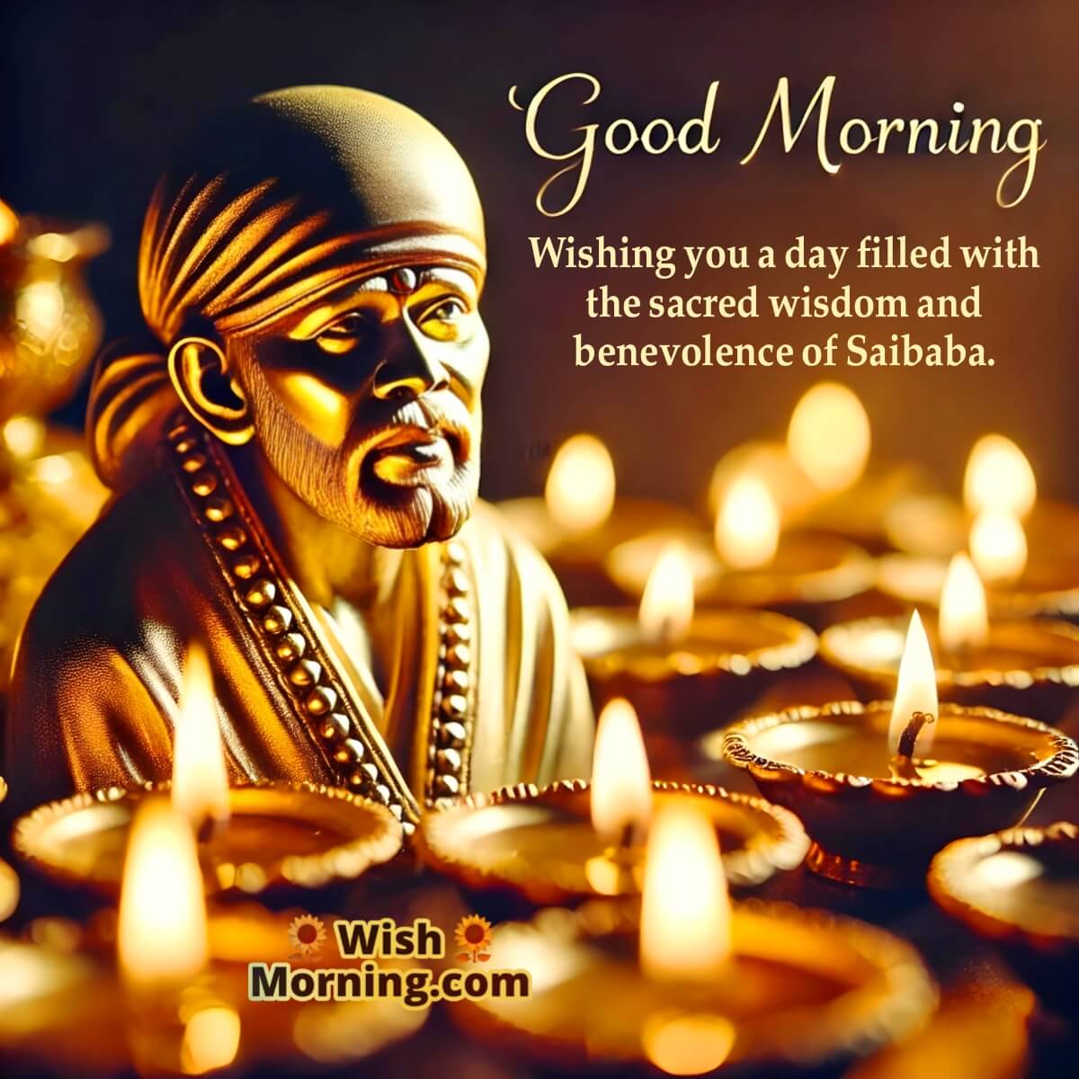 Good Morning Wish Of Saibaba