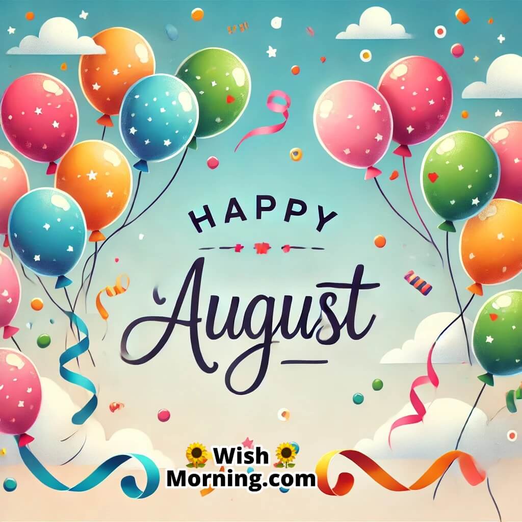 Happy August Balloon Celebration