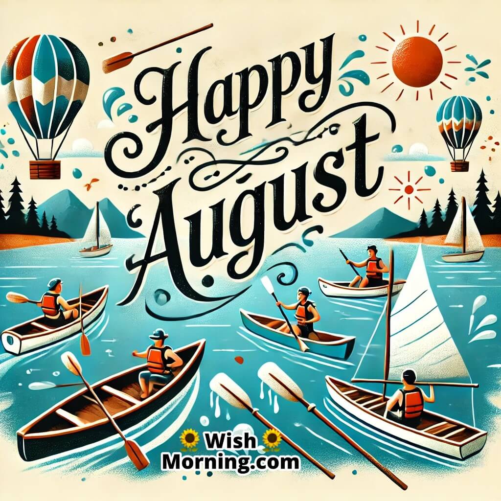 Happy August Boating Fun