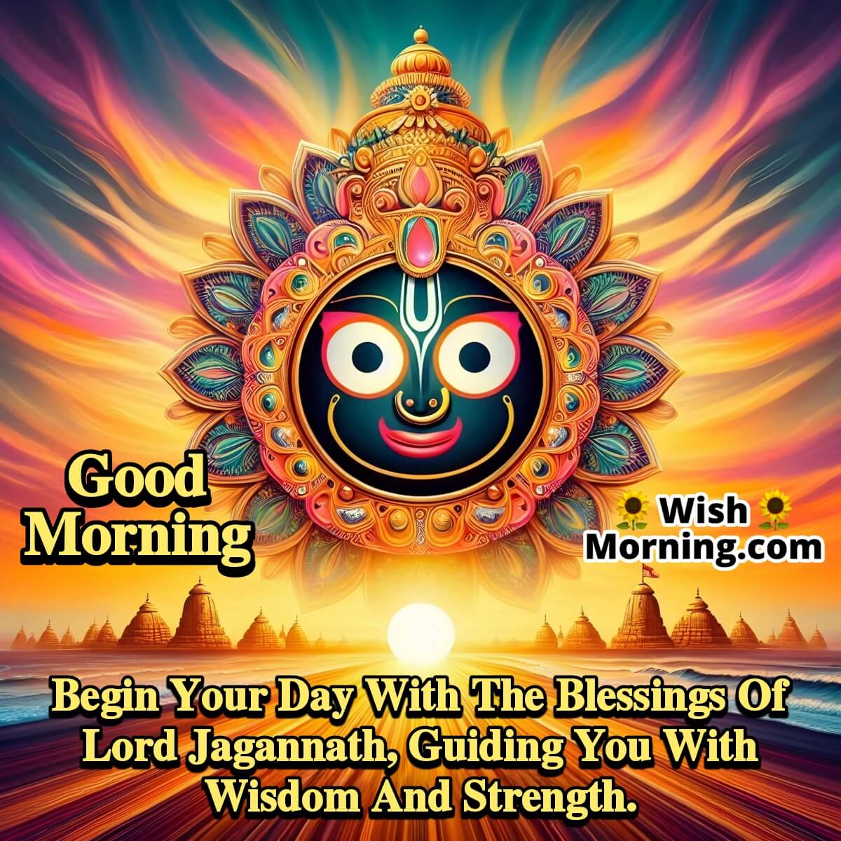 Lord Jagannath Blessing For Morning