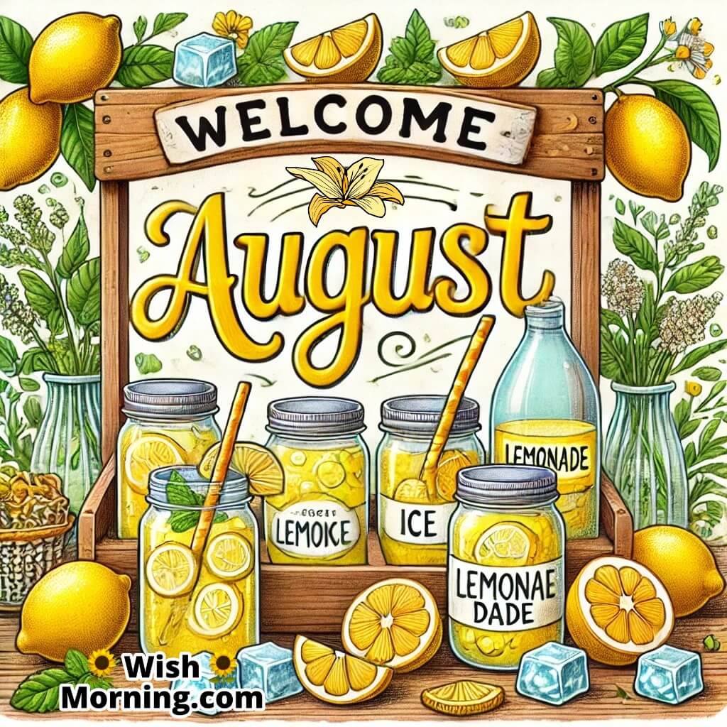 Welcome August Lemonade Delight