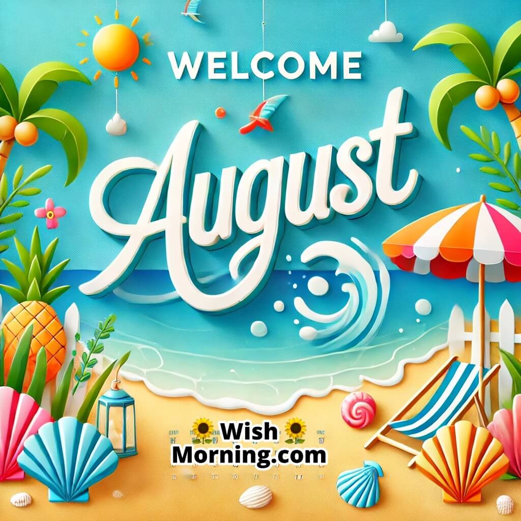 Welcome August Sunny Beach Bliss