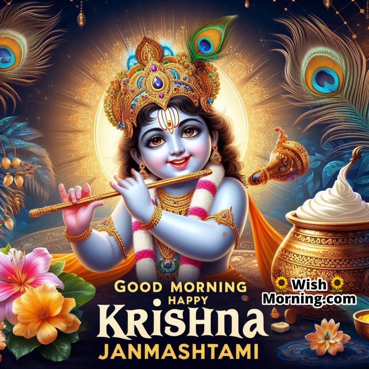 A Joyous Morning For Krishna Janmashtami