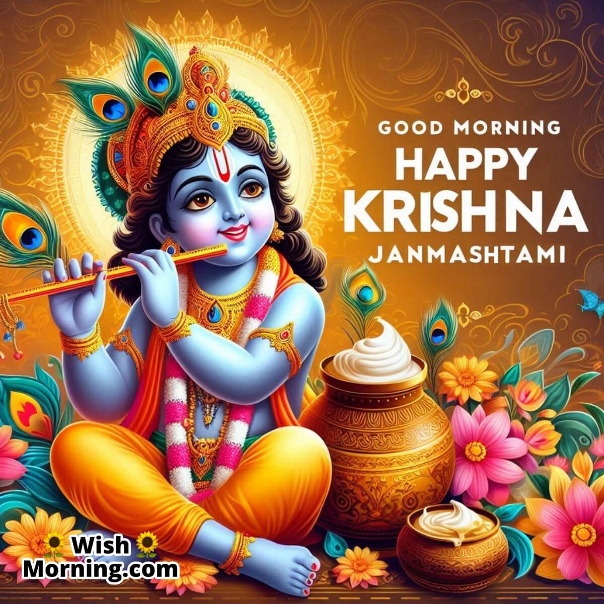 A Morning Filled With Krishna Janmashtami