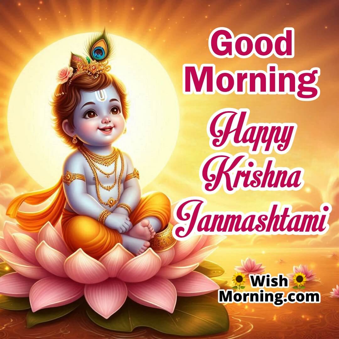 Celebrate Krishna Janmashtami With Joyful Morning