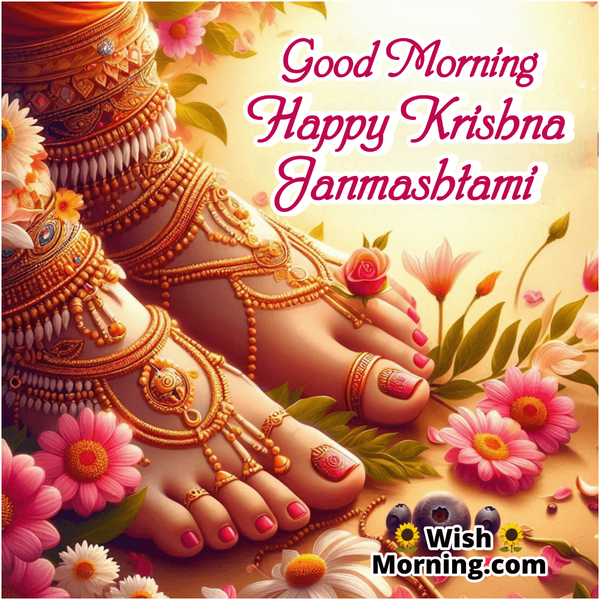 Divine Morning Bliss On Krishna Janmashtami