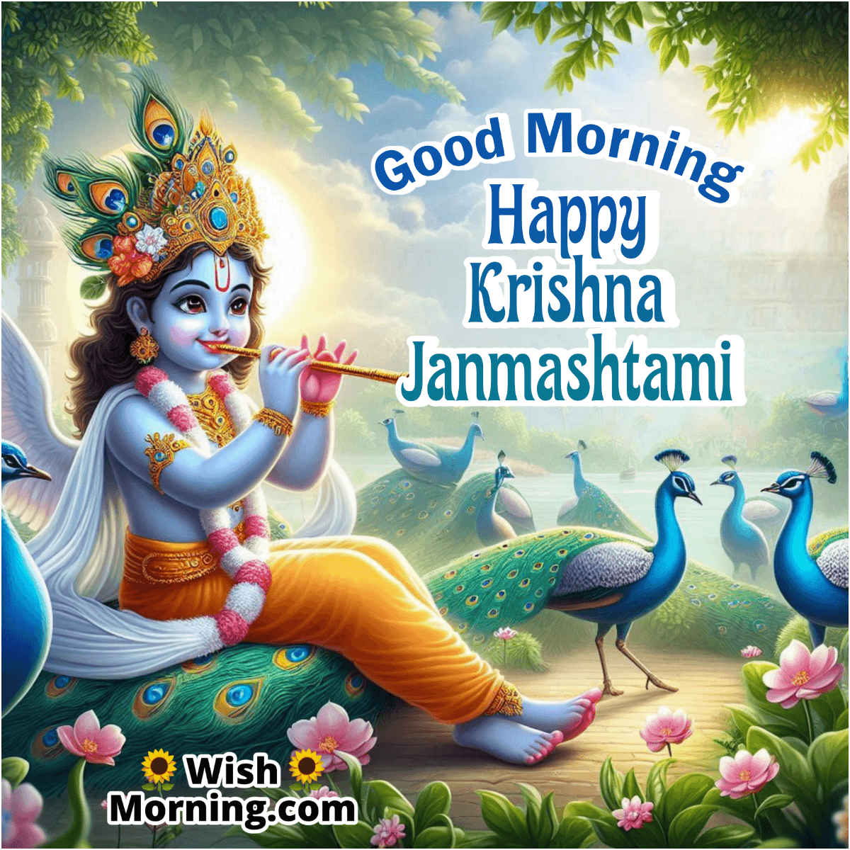 Festive Joy Awaits On Krishna Janmashtami Morning