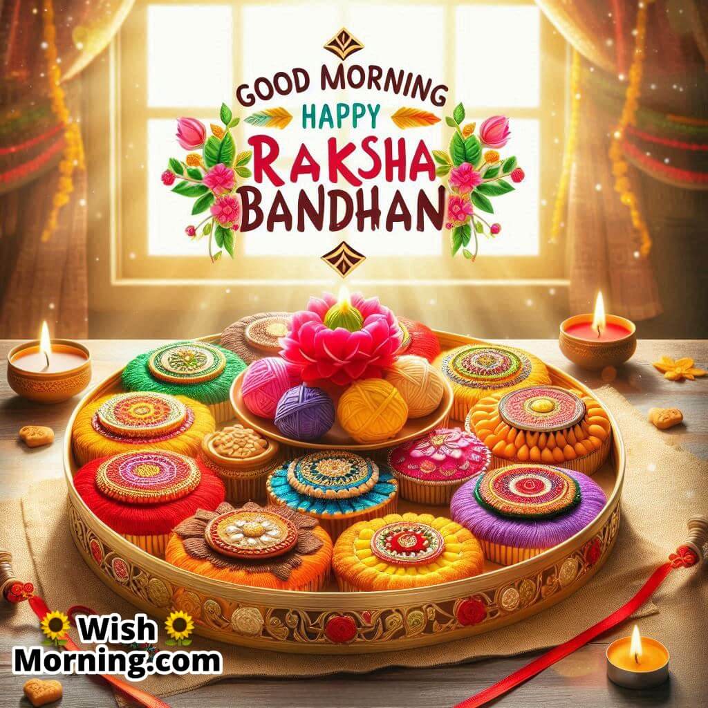 Good Morning Rakhi Thali