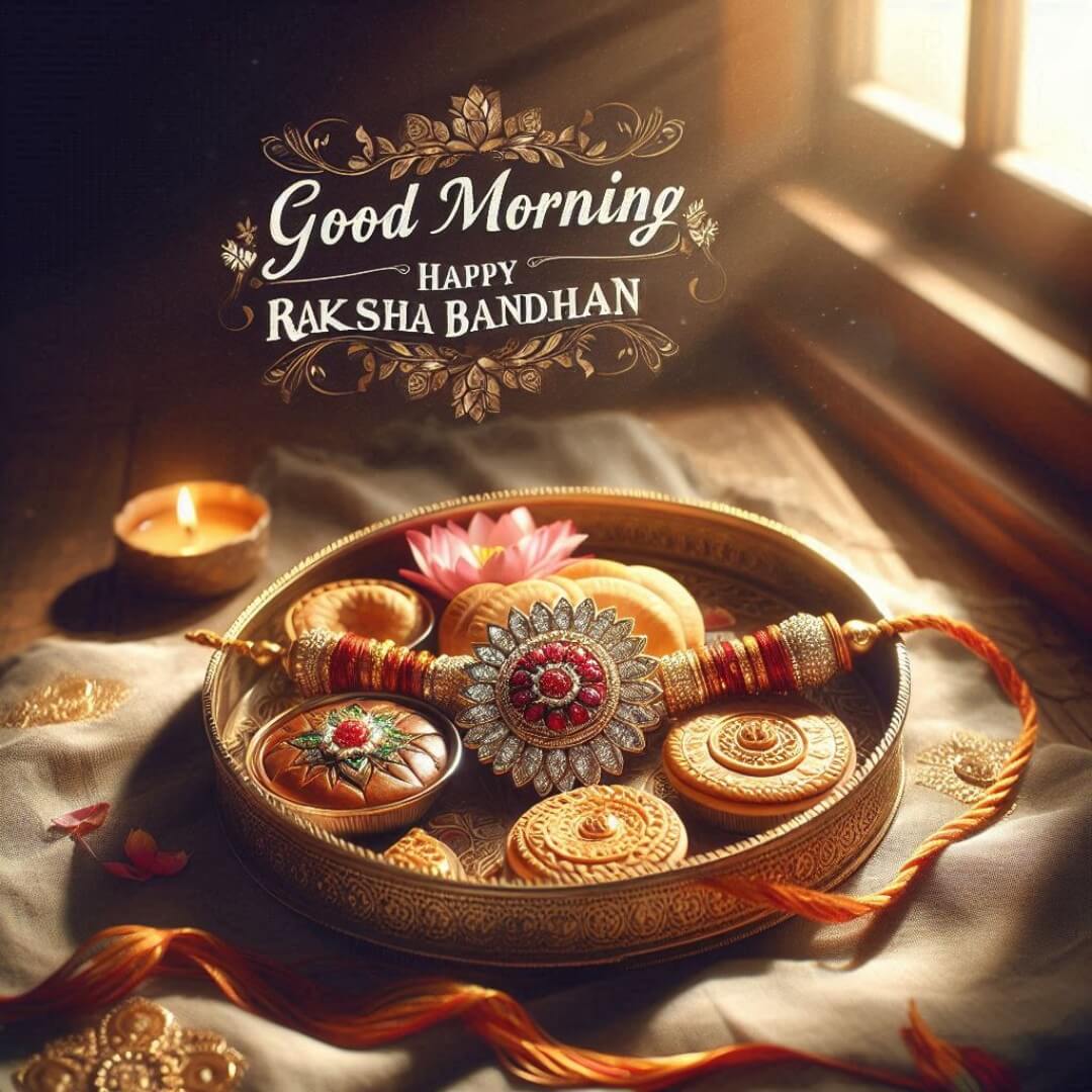 Good Morning Raksha Bandhan Image