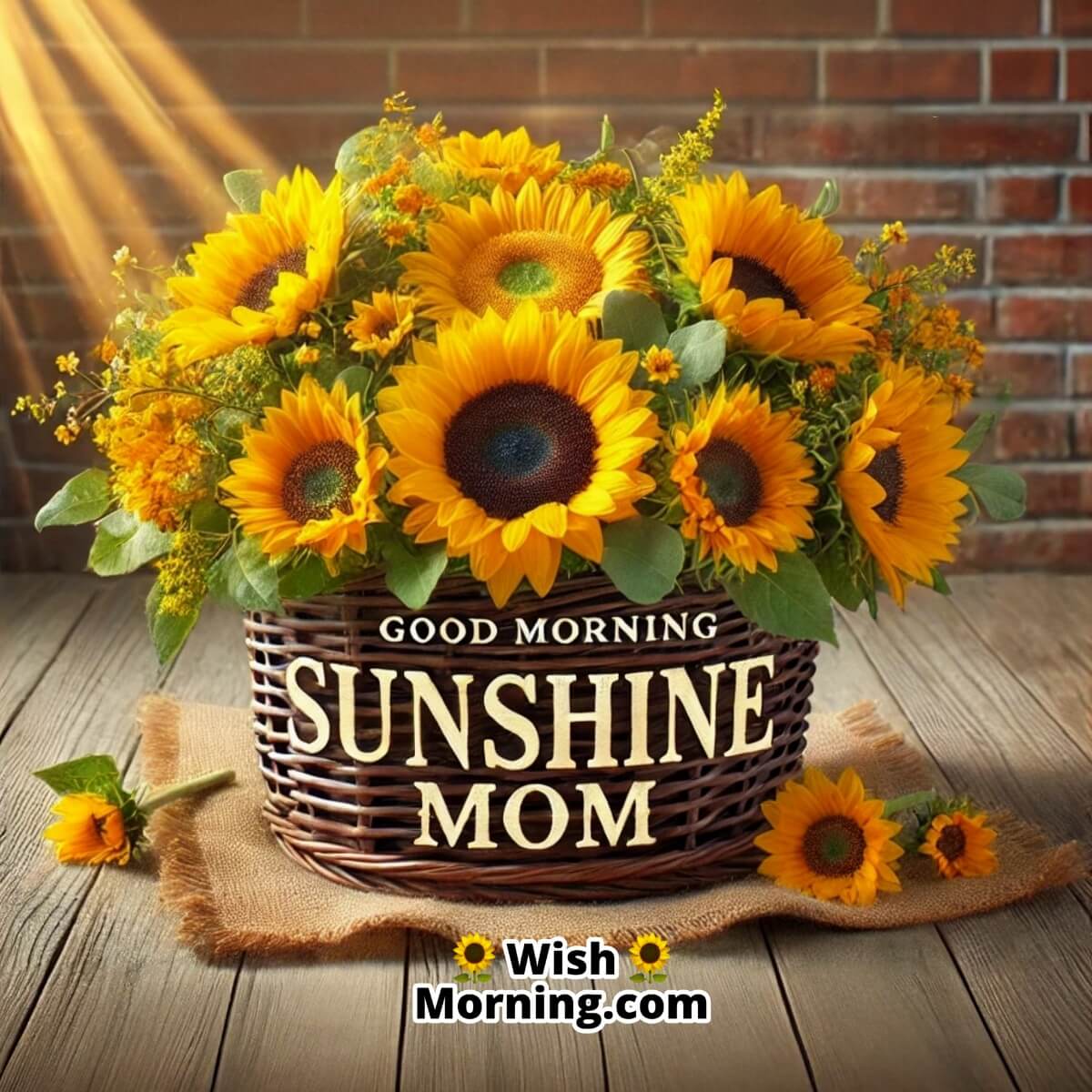 Good Morning Sunshine Mom