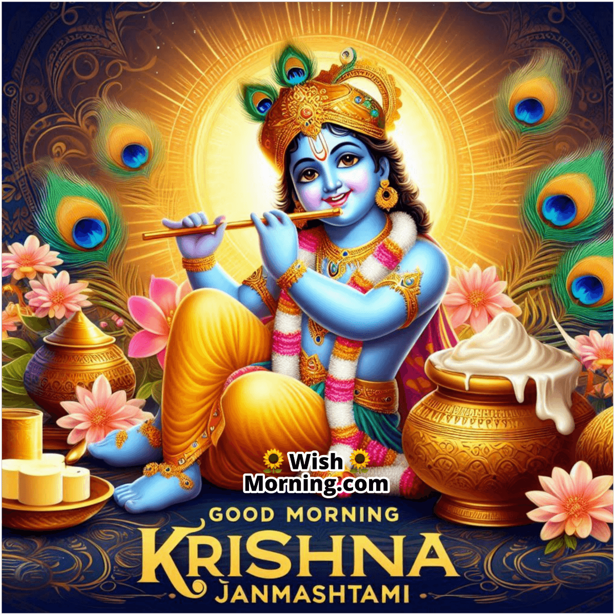 Morning Devotion On Krishna Janmashtami Day