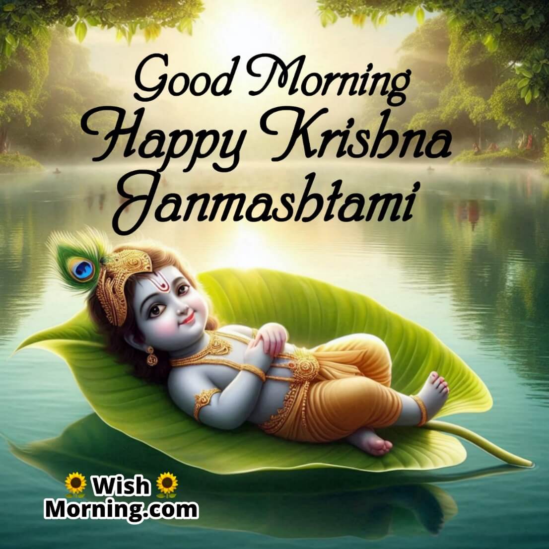 Morning Vibes Of Joyful Krishna Janmashtami