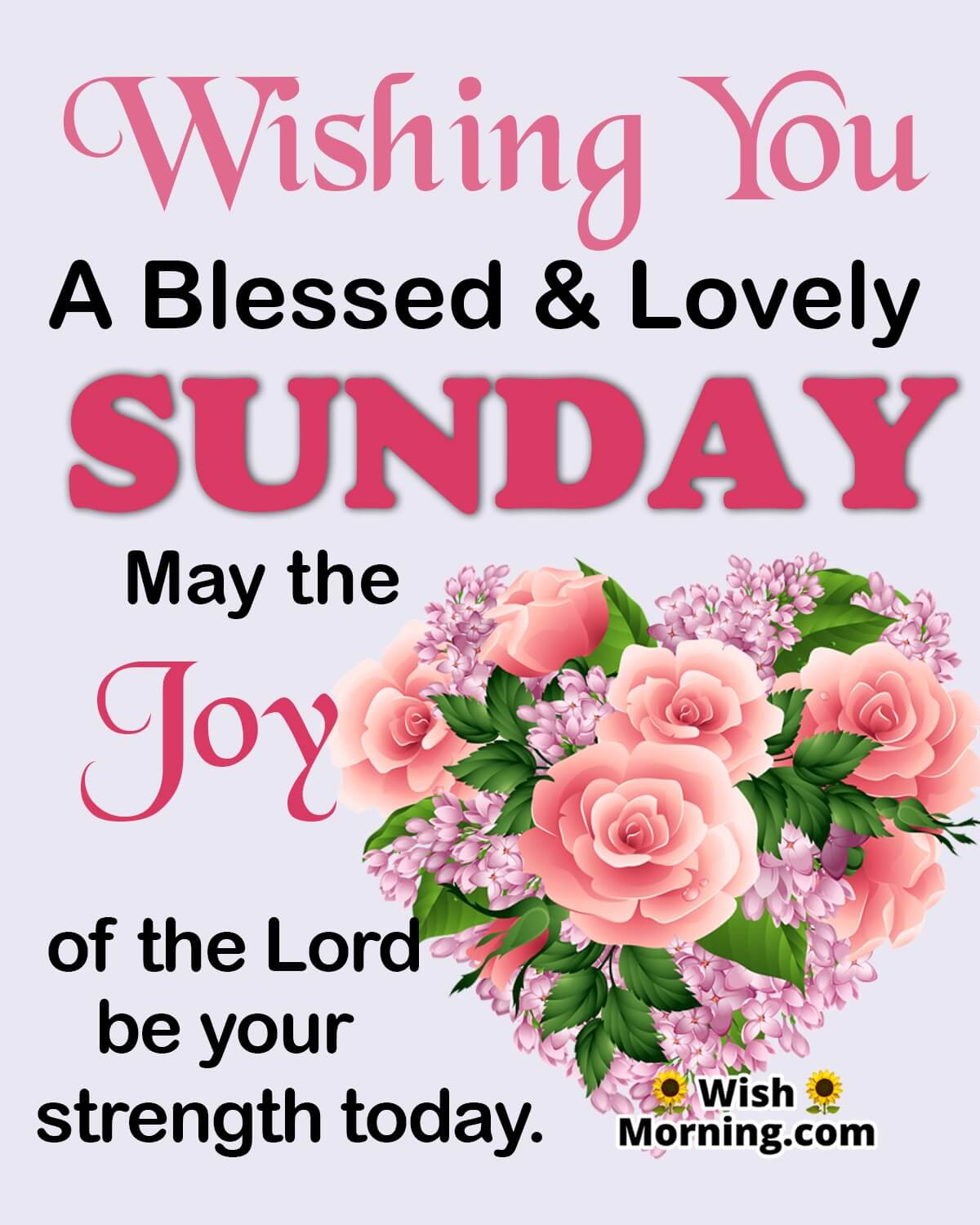 Wishing Blessed And Lovely Sunday