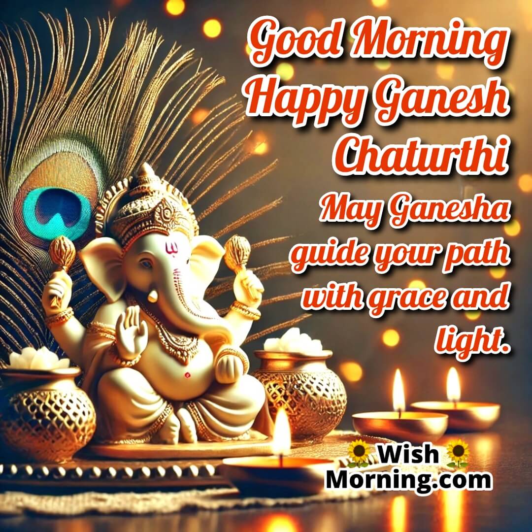 Good Morning Ganesh Chaturthi Greetings