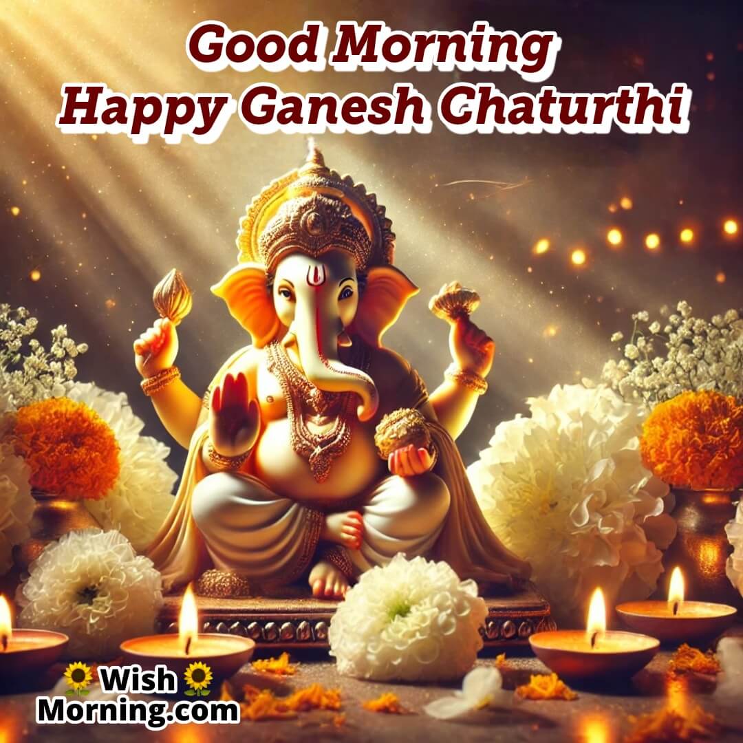 Good Morning Happy Ganesh Chaturthi