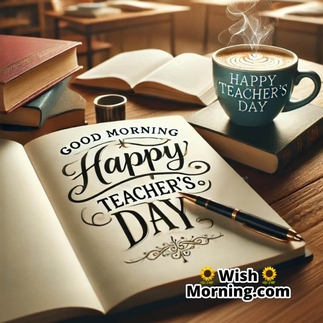 Start Teachers Day With Morning Coffee