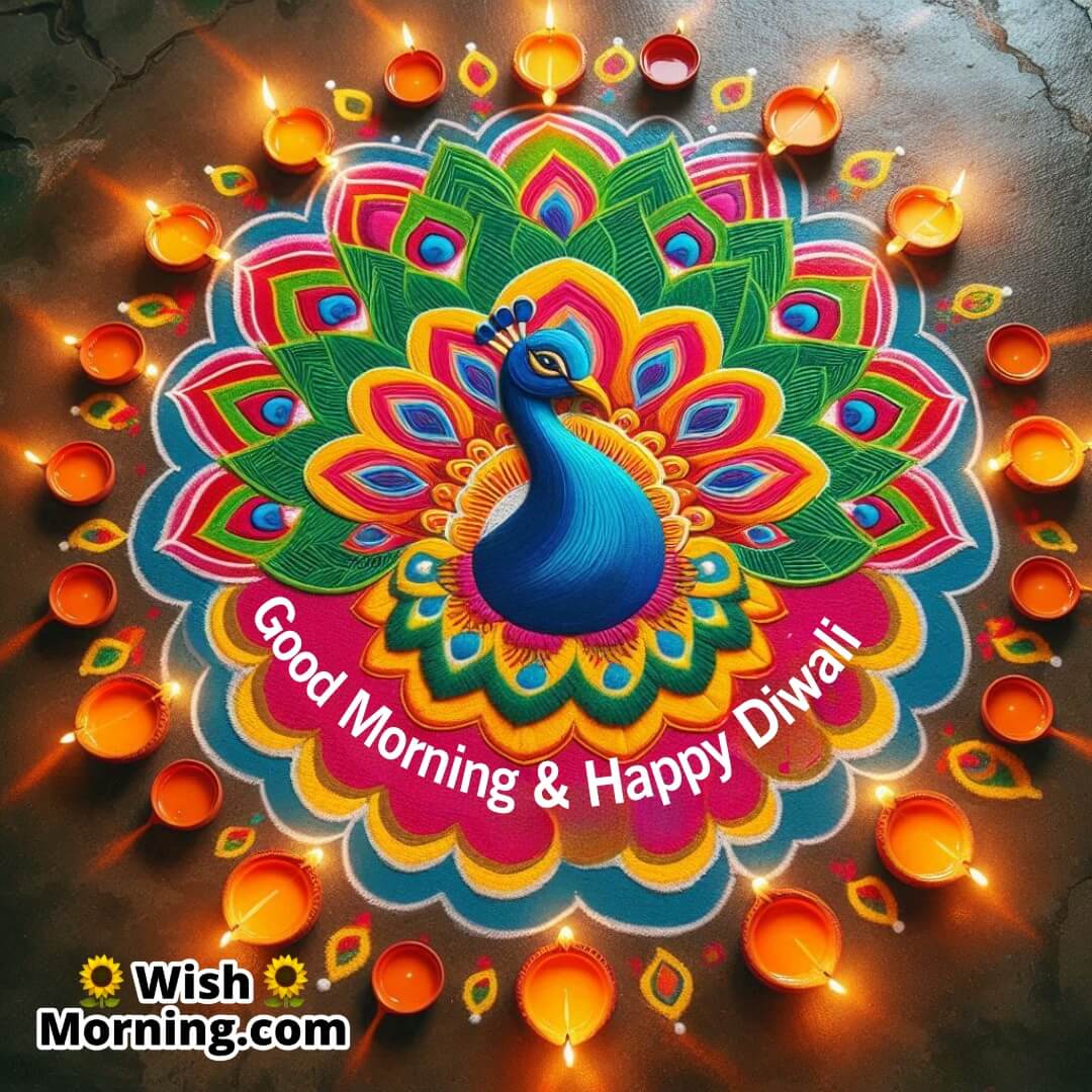 Good Morning Happy Diwali Images