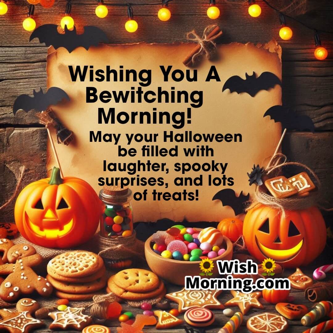 Happy Halloween Morning Greetings