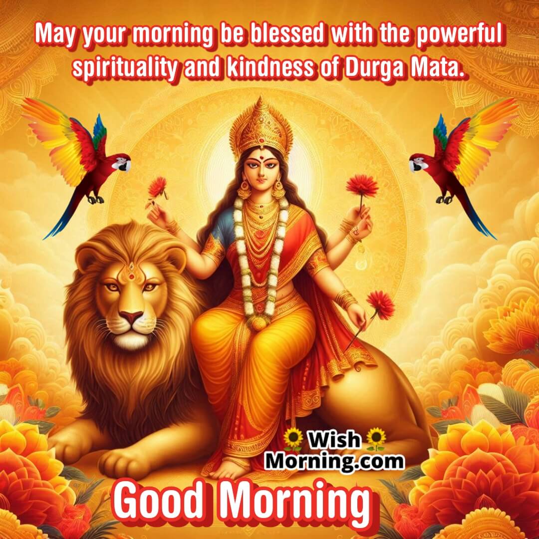 Spirituality Durga Mata Morning Pic 