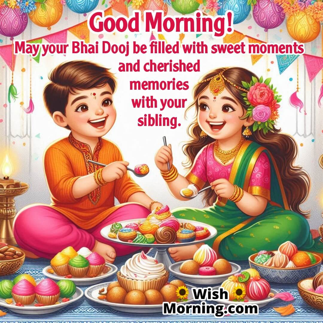 Sweet Cherished Memories Bhai Dooj Morning