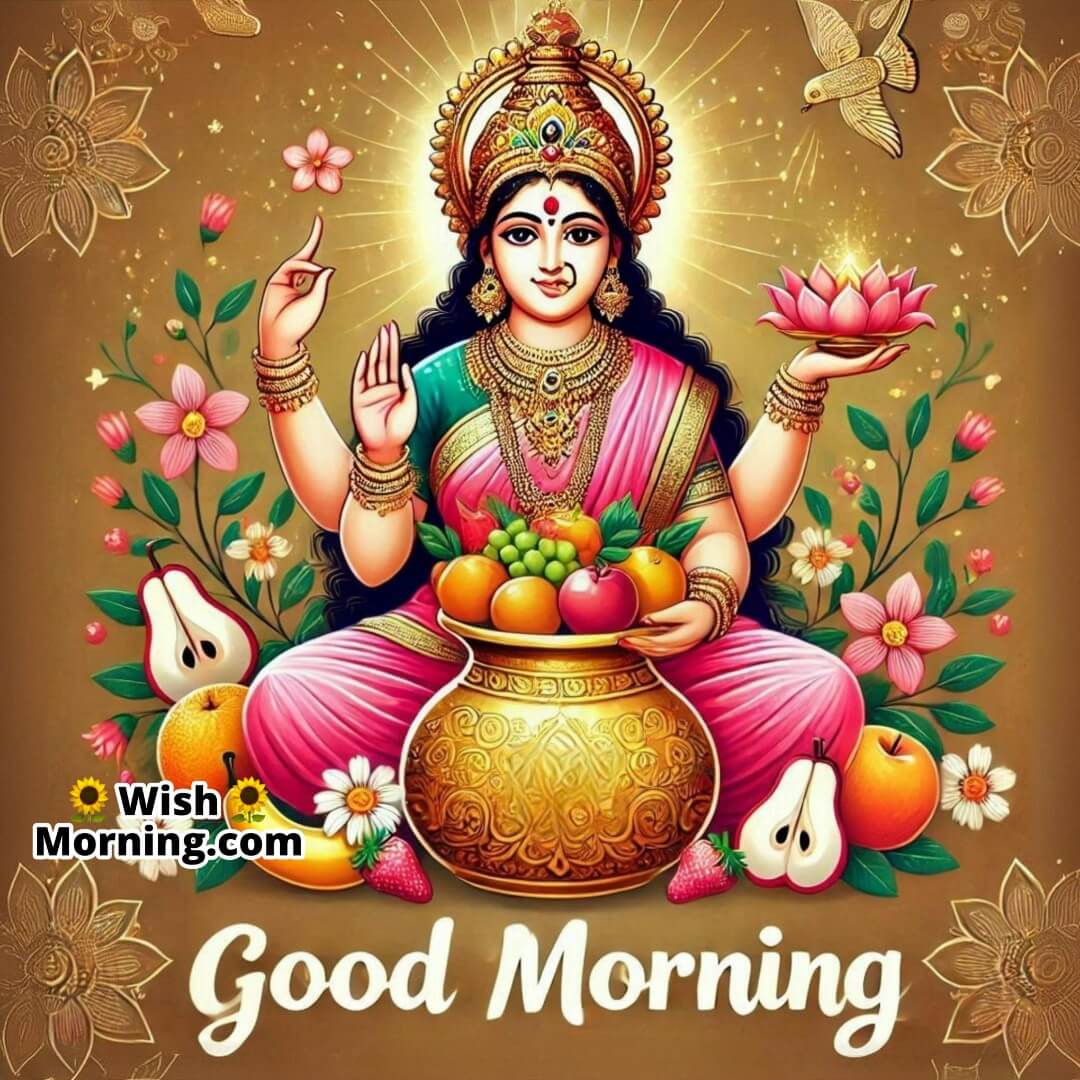 Good Morning Lakshmi Mata Kalash