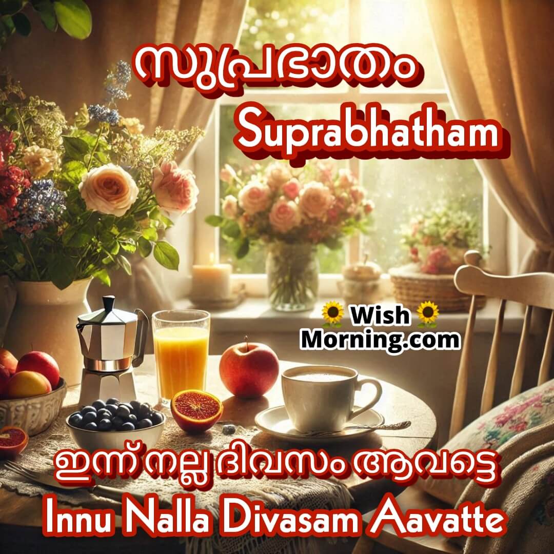 Good Morning Malayalam Wishes