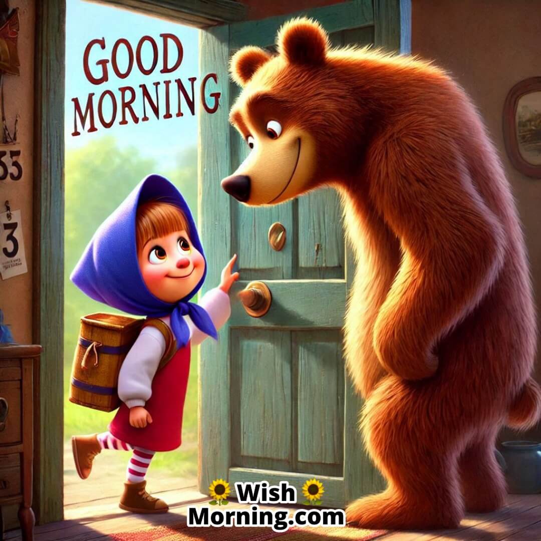 Good Morning Masha And Bear Story