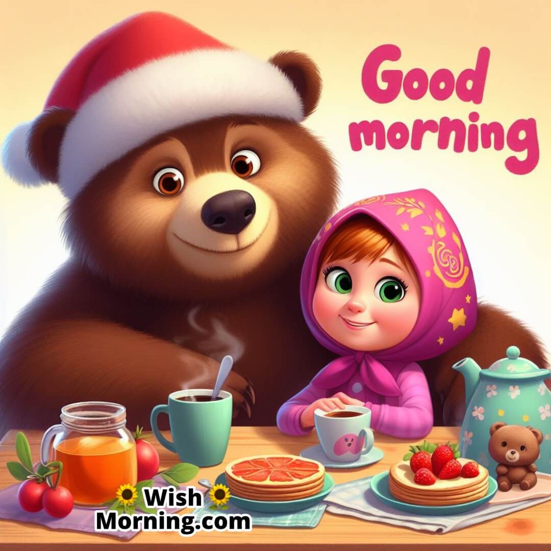 Good Morning Masha And Bear